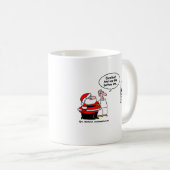 Funny Optometrist und Weihnachten Niedlicher Carto Kaffeetasse (VorderseiteRechts)