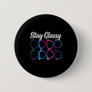 Funny Optometry Eyegles Bleibe Gly Optometrist Opt Button