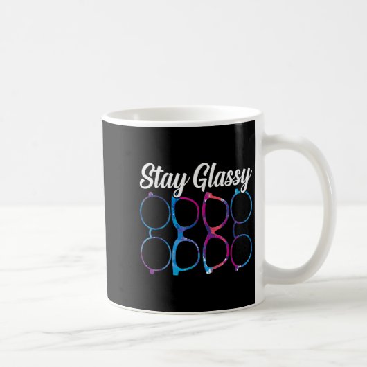 Funny Optometry Eyegles Bleibe Gly Optometrist Opt Kaffeetasse (Rechts)