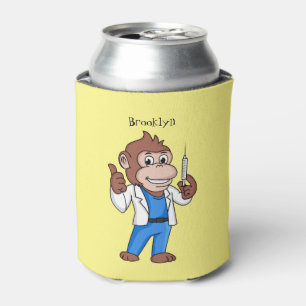 Funny Orang-Utan Cartoon Arzt Dosenkühler