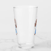 Funny Orang-Utan Cartoon Arzt Glas (Links)