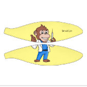 Funny Orang-Utan Cartoon Arzt Mini Basketball (Panele)