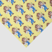 Funny Orang-Utan Cartoon Arzt Seidenpapier (Ausschnitt)