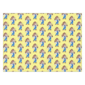Funny Orang-Utan Cartoon Arzt Tischdecke (Vorderseite (Horizontal))