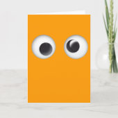 Funny Orange Candy Maze Halloween Karte (Vorderseite)