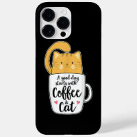 Funny Orange Cat Kaffee Tasse Chat Lover