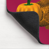 Funny Orange Guppy Mousepad (Ecke)