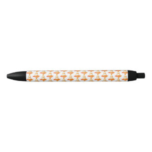Funny Orange White Striped Traffic Cone Gemustert Kugelschreiber