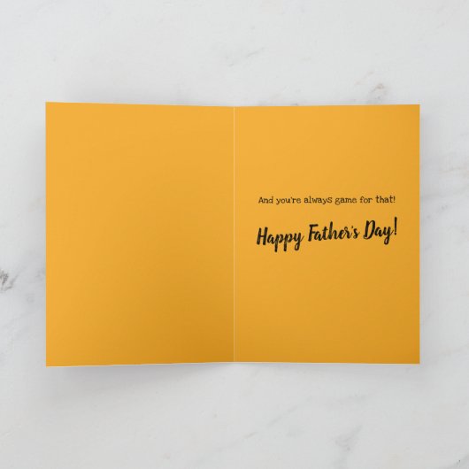 Funny Orangutans - Ich Liebe Hangin' mit dir, Vate Karte (Innenseite)