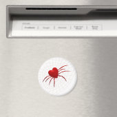 Funny Orb-Weaver Spider Magnet (In Situ (Geschirrspüler))