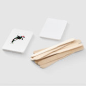 Funny Orca Killer Whale Weihnachtsmannmütze Weihna Fächer (Non-assembled)