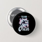 Funny Orca Tierteam Orca Button (Vorne & Hinten)