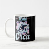 Funny Orca Tierteam Orca Kaffeetasse (Links)