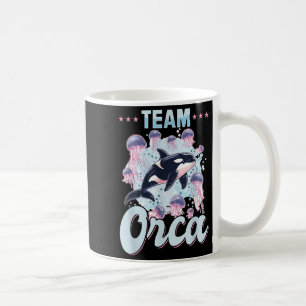 Funny Orca Tierteam Orca Kaffeetasse