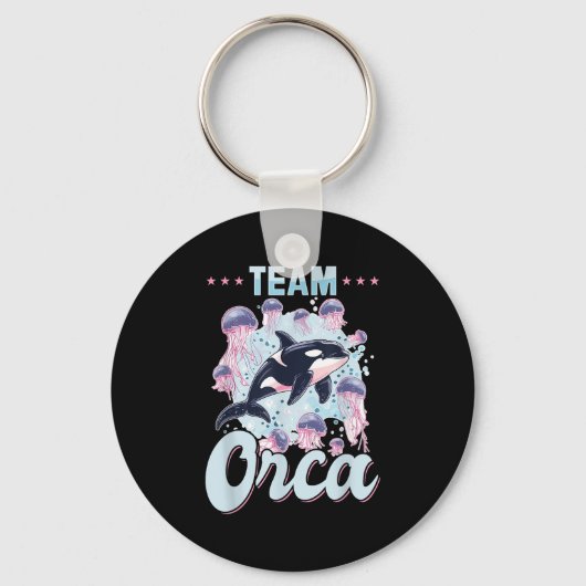 Funny Orca Tierteam Orca Schlüsselanhänger (Vorderseite)