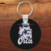 Funny Orca Tierteam Orca Schlüsselanhänger (Vorderseite)