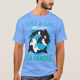 Funny Orca Whale Sea Panda Nur ein Liebe T-Shirt