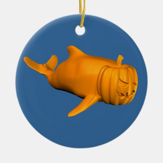 Funny Orcinus Keramikornament (Vorne)