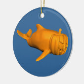 Funny Orcinus Keramikornament (Links)