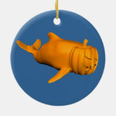 Funny Orcinus Keramikornament (Hinten)
