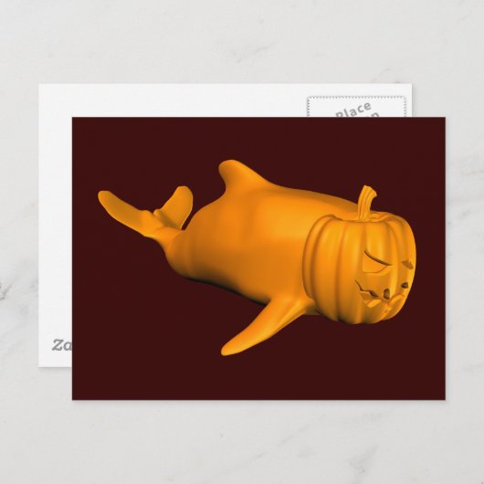 Funny Orcinus Postkarte (Vorne/Hinten)