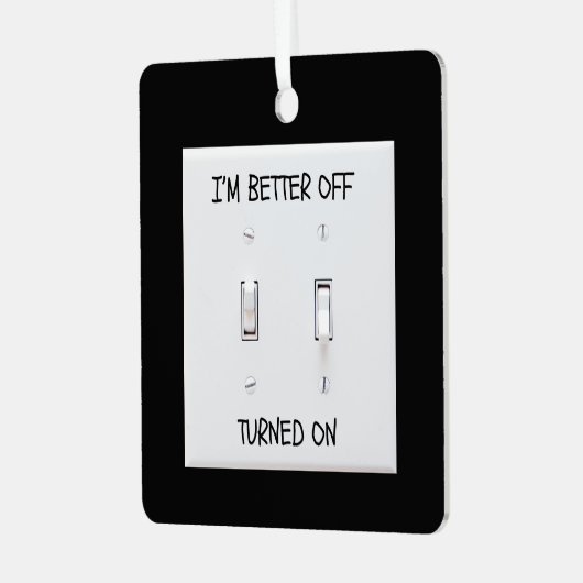 Funny Ornament Light Switch (Vorderseite links)
