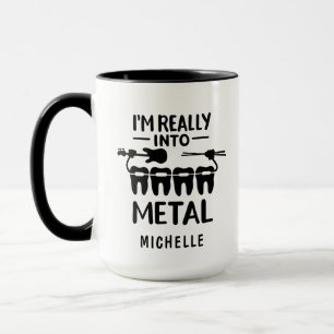 Funny Orthodontist Personalisierter Beruflicher Na Tasse