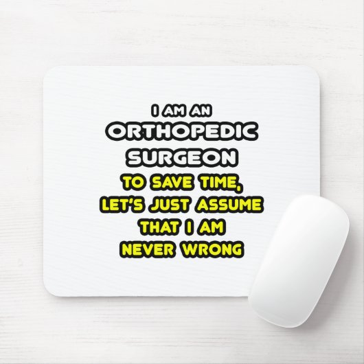 Funny Orthopädische Chirurgen T - Shirt und Gesche Mousepad (Mit Mouse)