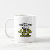 Funny Orthopedic Nurse T - Shirt und Geschenke Kaffeetasse (Links)