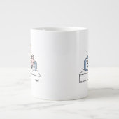 Funny Orthopedics RN oder Orthopädischer Chirurgen Jumbo-Tasse (Vorderseite)