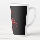 Funny Osteopath Geschenke Milchtasse (Rechts)
