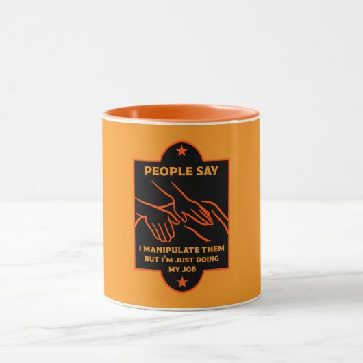 Funny Osteopath Geschenke Tasse (Zentrum)
