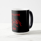 Funny Osteopath Geschenke Verwandlungstasse (VorderseiteRechts)