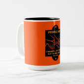 Funny Osteopath Geschenke Zweifarbige Tasse (Vorderseite Links)