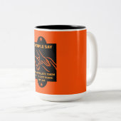 Funny Osteopath Geschenke Zweifarbige Tasse (VorderseiteRechts)