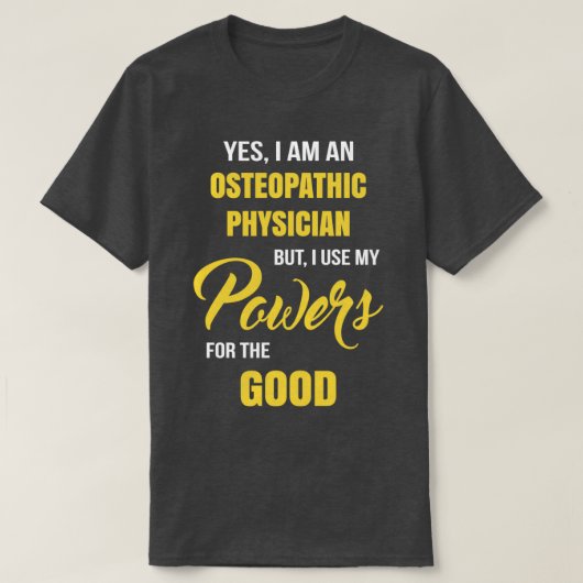 Funny Osteopathischer Arzt 1 T-Shirt (Design vorne)