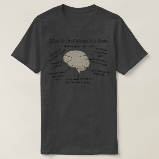 Funny Osteopathischer Arzt Geschenke T-Shirt (Design vorne)