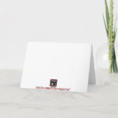 Funny Ostercard Feiertagskarte (Rückseite)