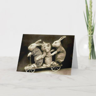 Funny Ostercard Feiertagskarte