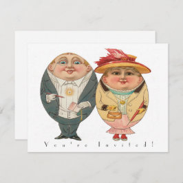 Funny Ostereier Jagen Vintage Party Einladung