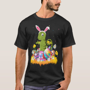 Funny Ostereier Niedlich Chameleon Ostersonntag T-Shirt