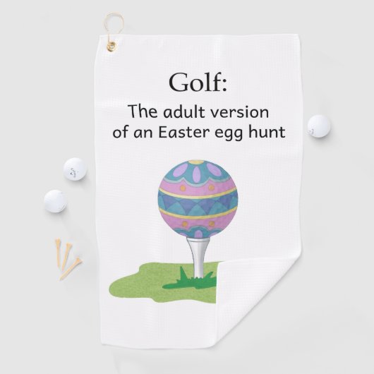 Funny Ostergolfhandtuch Golfhandtuch (Insitu)