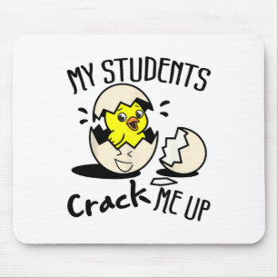 Funny Ostertag Ei Kick Lehrer Meine Schüler Cra Mousepad