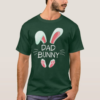 Funny Ostertag Kostüm Matching Niedlicher Vater Bu T-Shirt