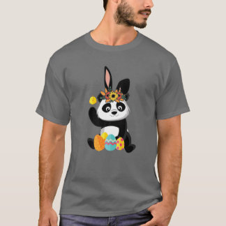 Funny Ostertag Niedlich Panda Bunny Oars Ostereier T-Shirt