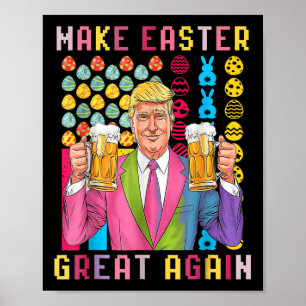 Funny Ostertag Trump macht Ostern wieder großartig Poster