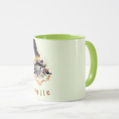 Funny Ostrich Coffee Tasse - Benutzerdefinierter T (VorderseiteRechts)