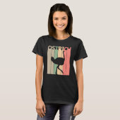 Funny Ostrich Costume T-Shirt (Vorne ganz)