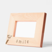 Funny Ostrich Etched Frames Lächeln - Custom Text Geätzte Rahmen (Links)