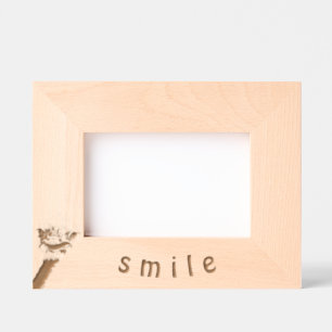 Funny Ostrich Etched Frames Lächeln - Custom Text Geätzte Rahmen